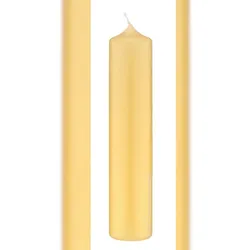 Kopschitz Kerzen Altarkerze Champagner 300 x Ø 50 mm, 1 Stück