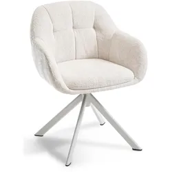 BOOOM Stuhl Monterrey Stoff Beige Creme
