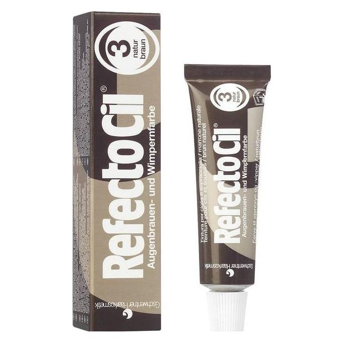Refectocil Wimpern- und Augenbrauenfarbe (Naturbraun 3) (135177)