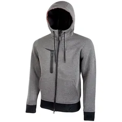 U-Power,  Sweatjacke Tasty Performance grey meteorite (XL)