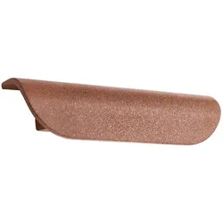 LED-Wandleuchte Lid Beton terracotta rot 32x8x6.6 cm