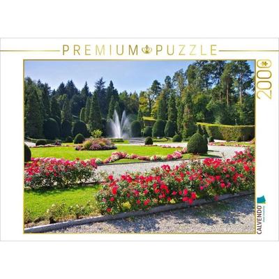 CALVENDO Puzzle Gärten des Palazzo Estense | 2000 Teile Lege-Größe 90x67cm Foto-Puzzle für glückliche Stunden