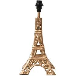 RICE Eiffelturm Metall Lampenfuß, Klein, 17 x 17 x 35,5 cm, gold