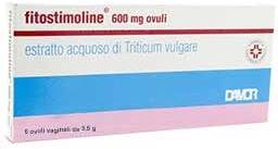 Fitostimoline 600 mg 6 Ovuli Vaginali