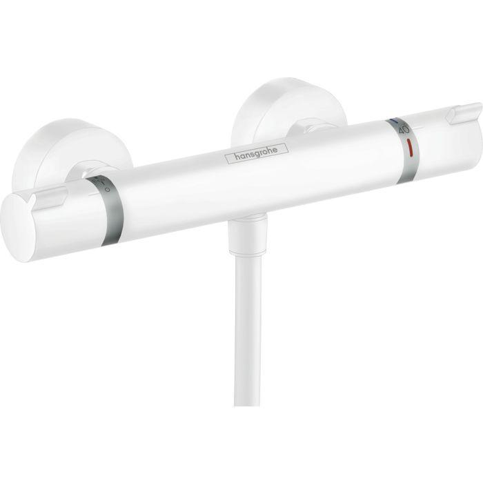 hansgrohe Ecostat Comfort Brausethermostat 13116700 Aufputz, 1x Verbraucher, mattweiß