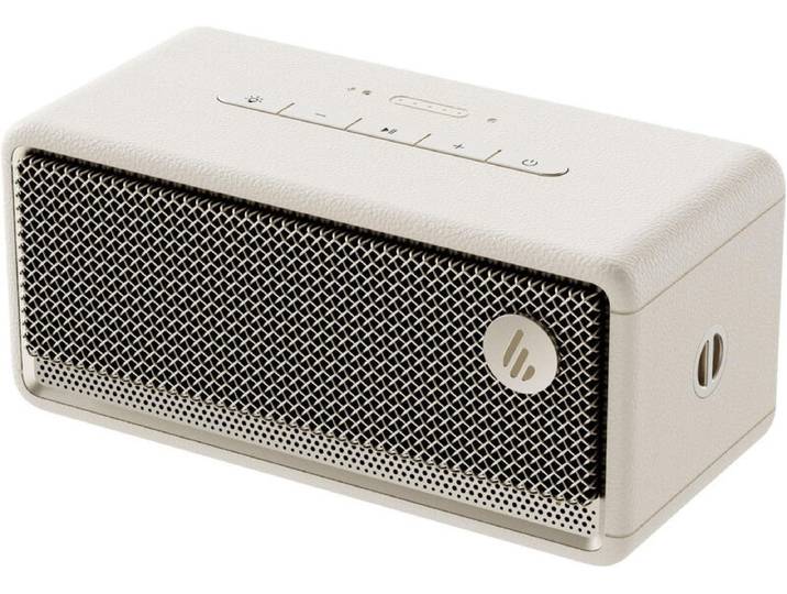 Edifier ES60 Enceinte Bluetooth portable avec jumelage stéréo, résistance IP66 (poussière et eau), autonomie 9 h, BT 5.4, 34 W (RMS), connexion double appareil, lumière ambiante, pour la maison, les fêtes, l’extérieur et la plage