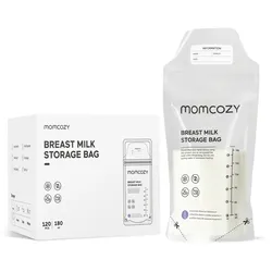 Momcozy 120 Einweg-Milchaufbewahrungsbeutel