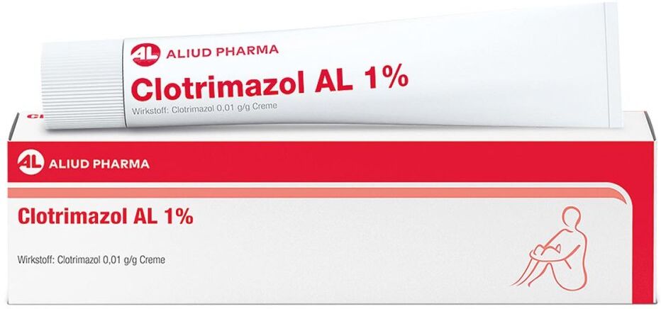 Clotrimazol AL 1% bei Fußpilz