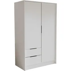 DREHTÜRENSCHRANK Niko 100/51/200 cm weiß