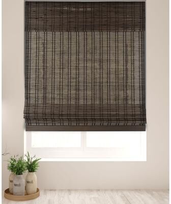 Arlo Blinds Dali Walnut Cordless Bamboo Shades