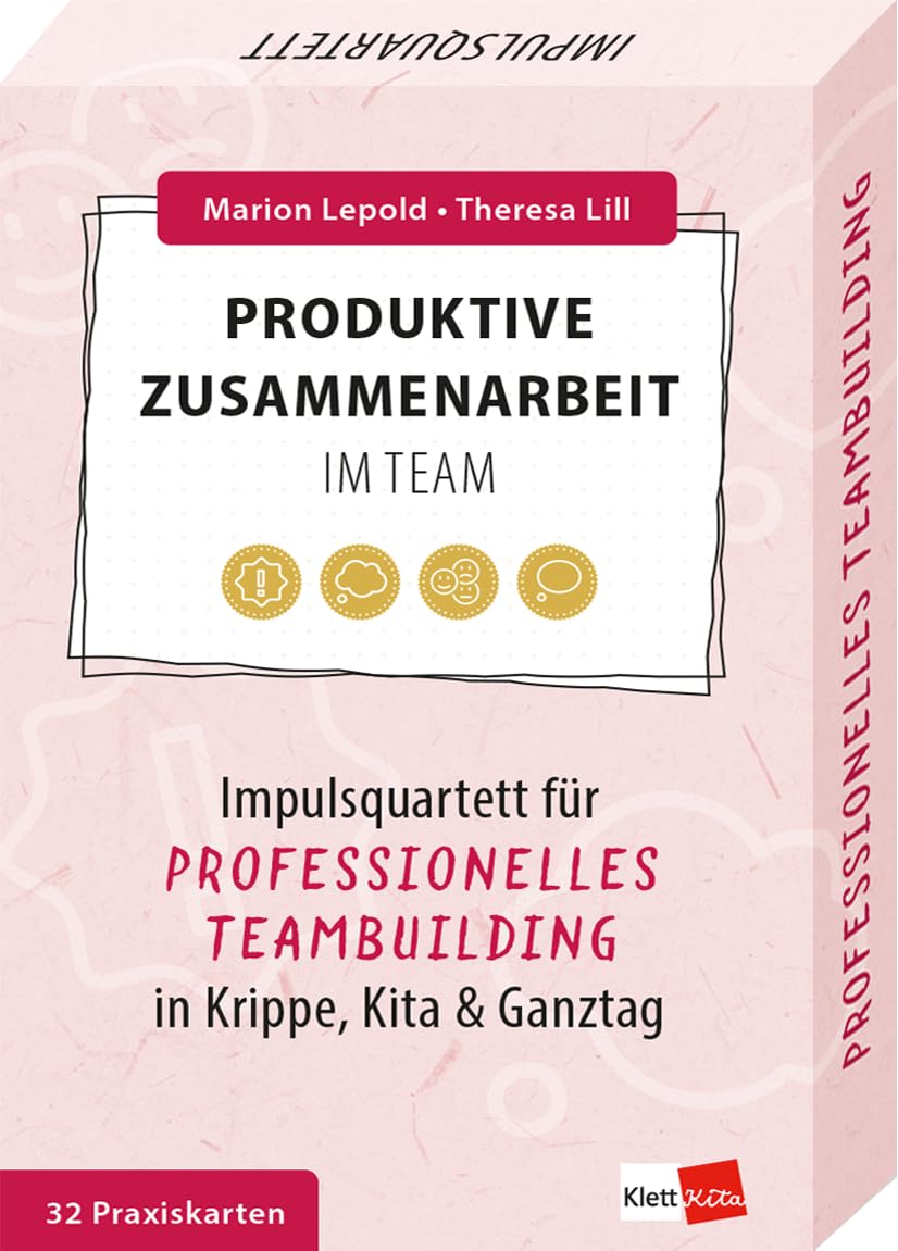 Marion Lepold - Produktive Zusammenarbeit im Team - Impulsquartett für professionelles Teambuilding in Krippe, Kita & Ganztag (Impulsquartette) - Preis vom 13.10.2026 19:28:25 h