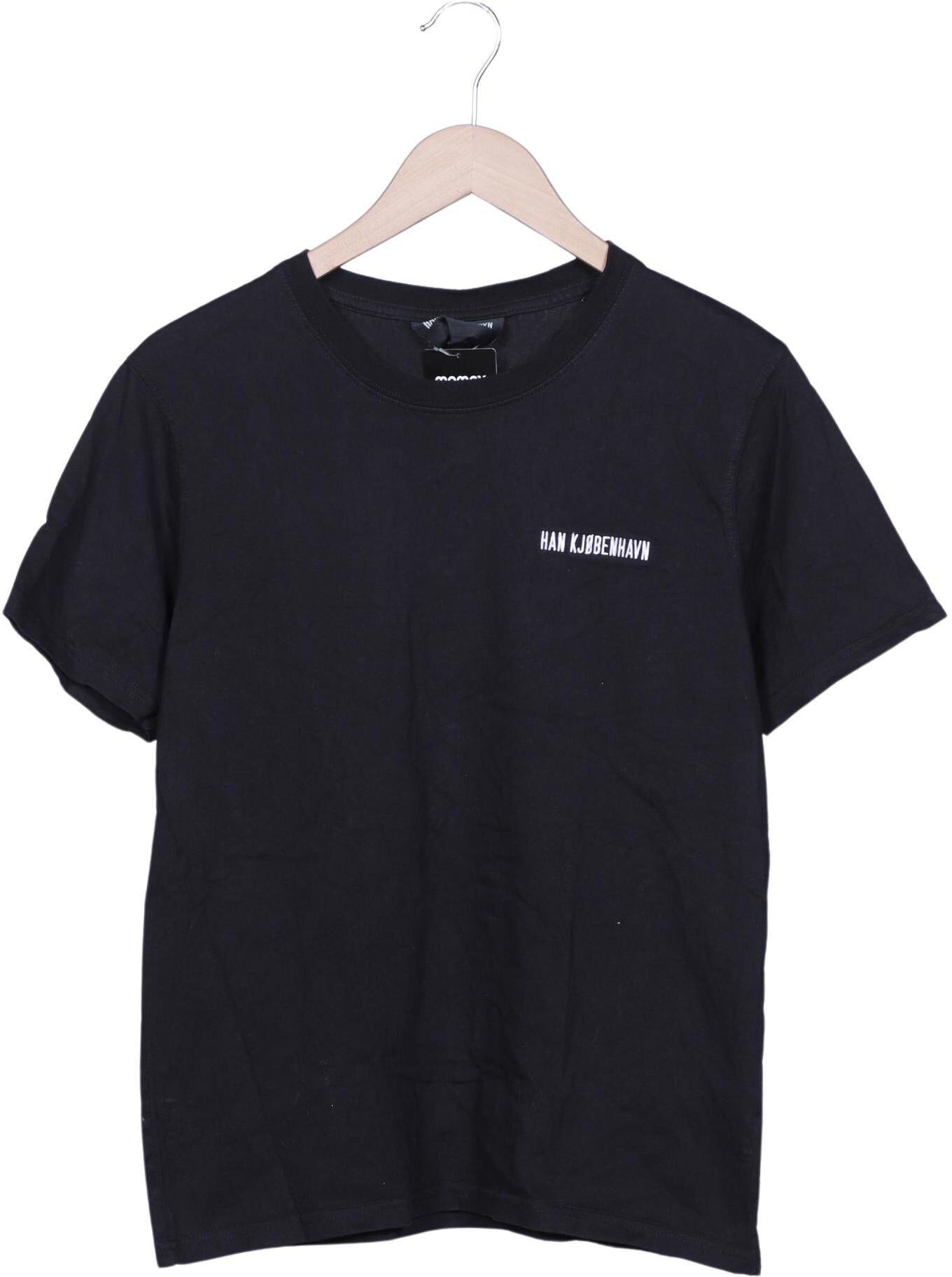 HAN Kjobenhavn Damen T-Shirt, Schwarz, Gr. L, Baumwolle - Second Hand