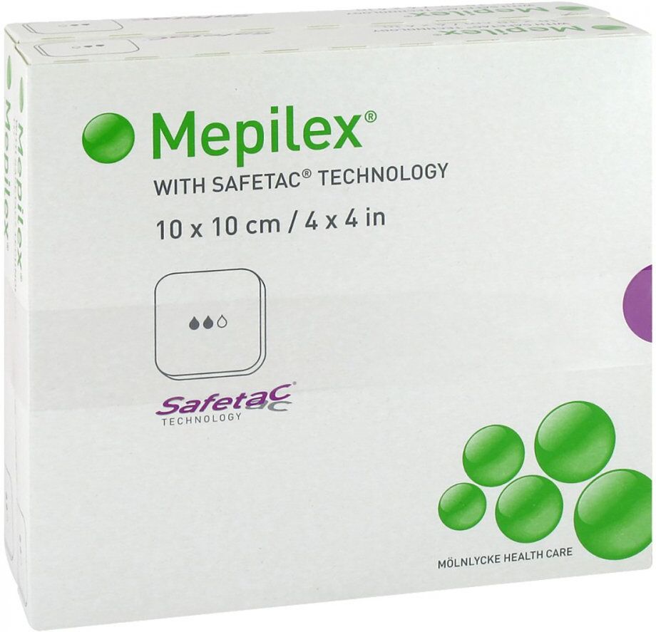 Mepilex 10x10 cm Schaumverband