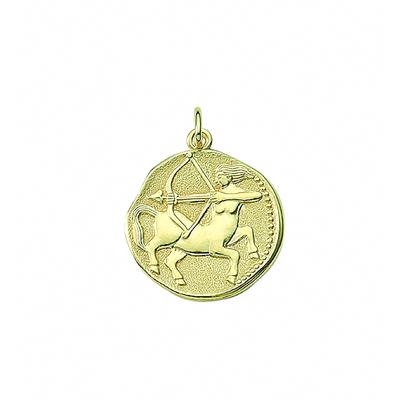 Sternzeichenanhänger ADELIA´S "Sternzeichen Anhänger Schütze 333 Gold ( 8K )", gold, Schmuckanhänger, Herren, Schütze, Gold, Goldanhänger Schütze