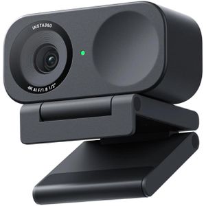 Insta360 Webcam Link 2C, schwarz, USB-C, mit Mikrofon und und Abdeckung, 4K UHD (2160p)