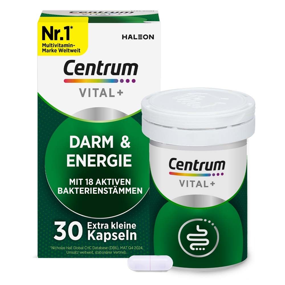 Centrum Vital+ Darm & Energie Kapseln 30 St