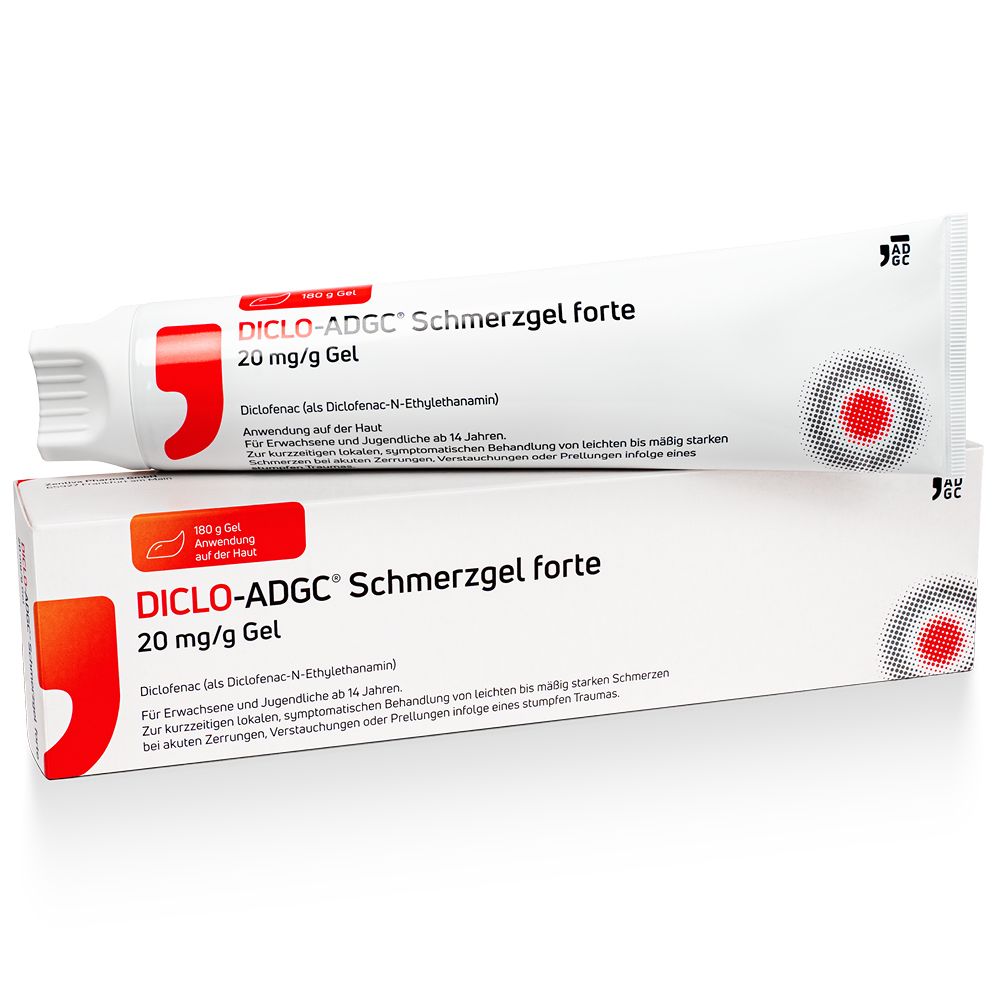Diclo-Adgc Schmerzgel forte 20 mg/g 180 g Gel