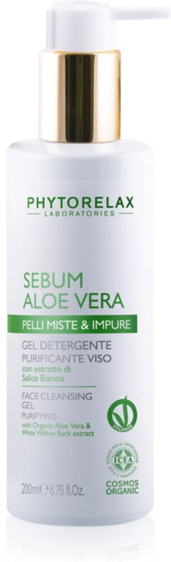 Phytorelax Laboratories Bio Sebum Aloe Vera gentle cleansing gel with aloe vera 200 ml