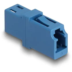 DELOCK LWL Kupplung LC Simplex Buzu LC Simplex Bu UPC blau