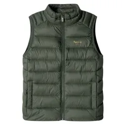 Pepe Jeans Unisex für Kinder. PB4000042 Evan Weste grün (8años= 128cm), Lässig, Polyamid, Kinderbekleidung