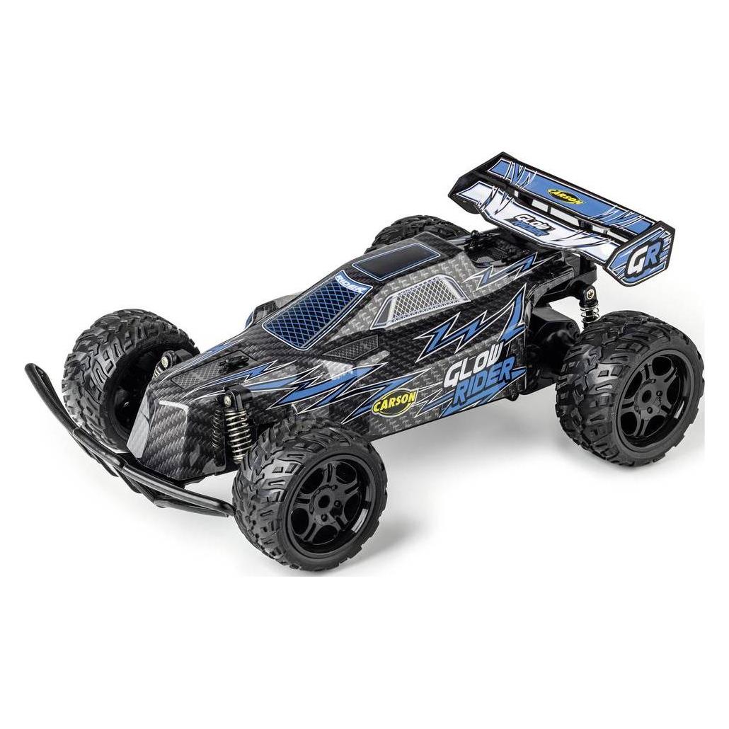 Carson 1:12 Glow Rider 2.4GHz 100% RTR blau (RTR Ready-to-Run) (500404299)
