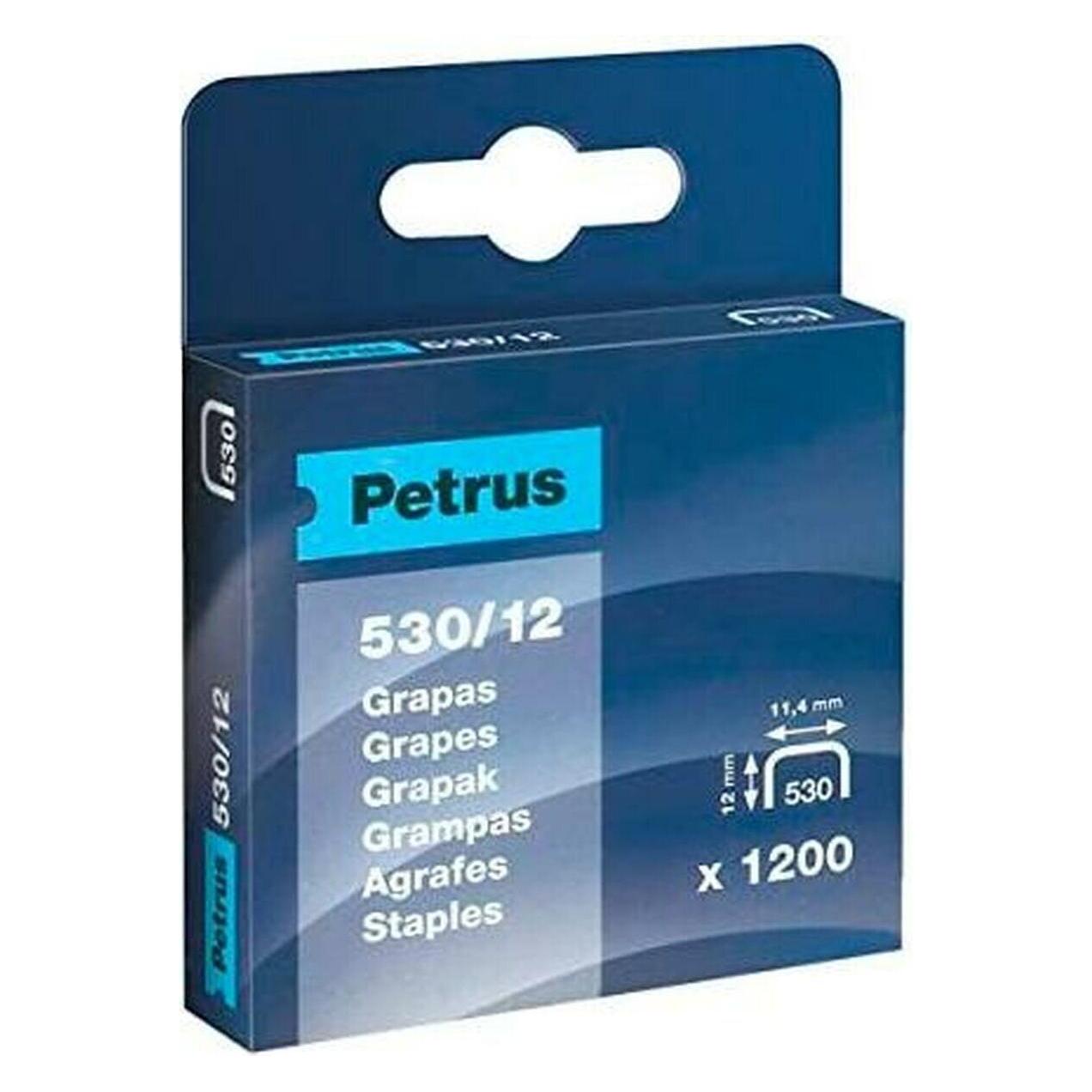 Petrus Heftklammern 530/12 12 mm (1200x) (32630941)