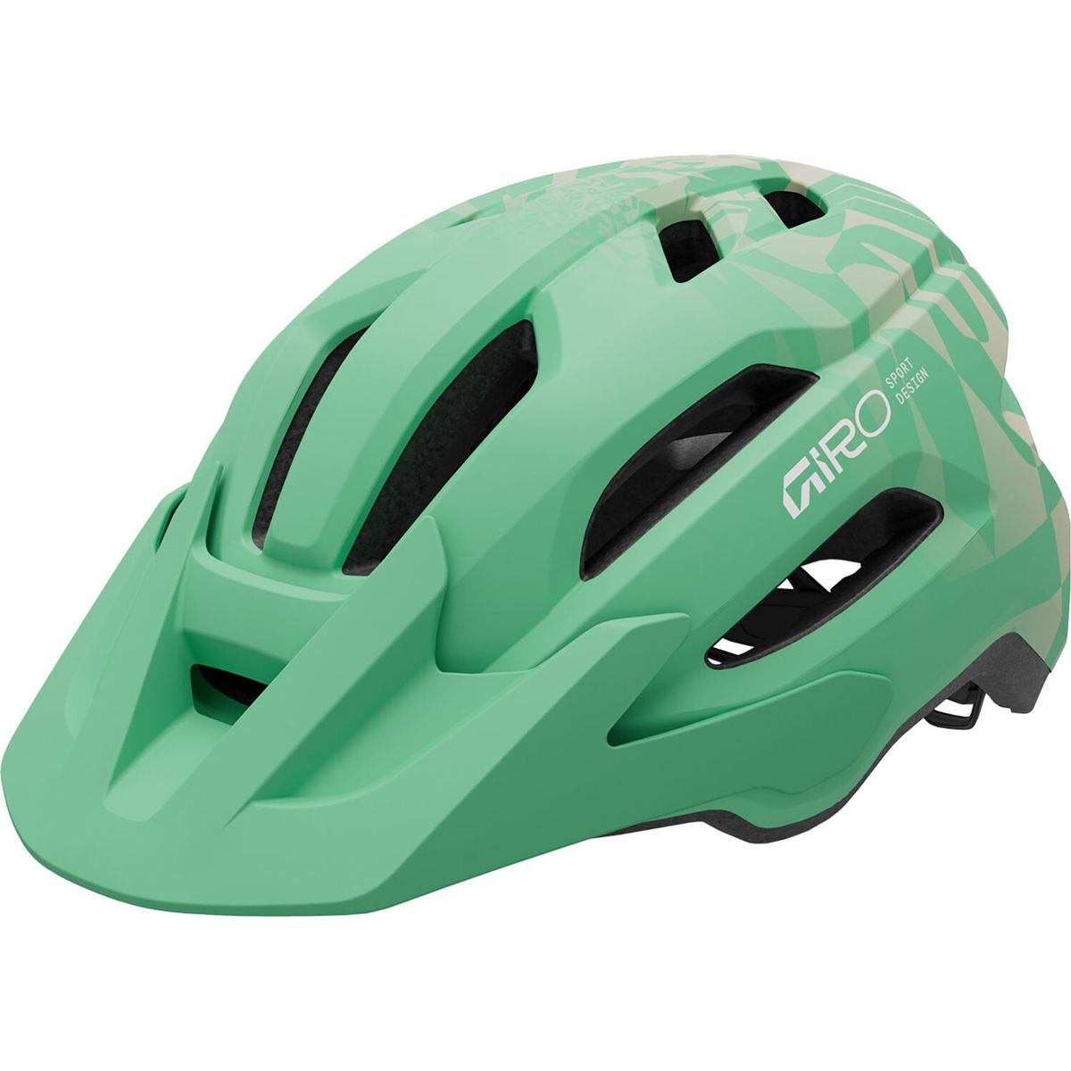 Giro Fixture II Y Fahrradhelm matte green rush OS 200349-003