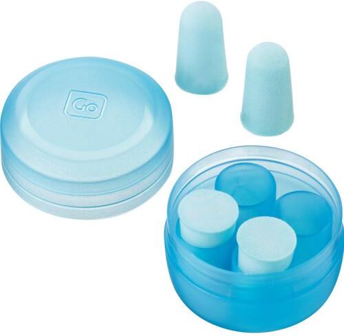 Tampões para Ouvidos Go Travel Super Soft - Azul