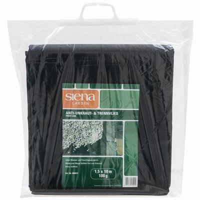 SIENA GARDEN Anti-Unkrautvlies Anti-Unkrautvlies 100g, Maße: 1,5x10m