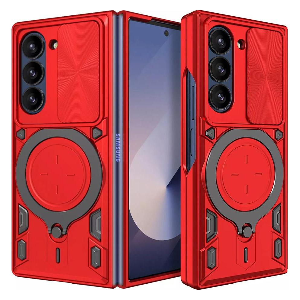 Techsuit - CamGuard Pro - Samsung Galaxy Z Fold6 - Red (Samsung Galaxy Z Fold6) (56356364)