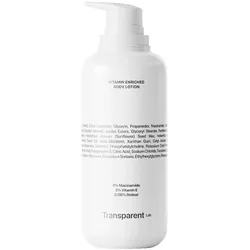 400ml Transparent Lab Vitamin Enriched Body Lotion