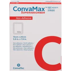 Convamax Superabsorber Nicht Adhäsiv 15x20 cm 10 ST