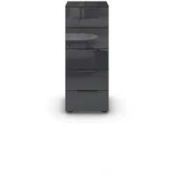 Kommode Flipp Glas Basalt