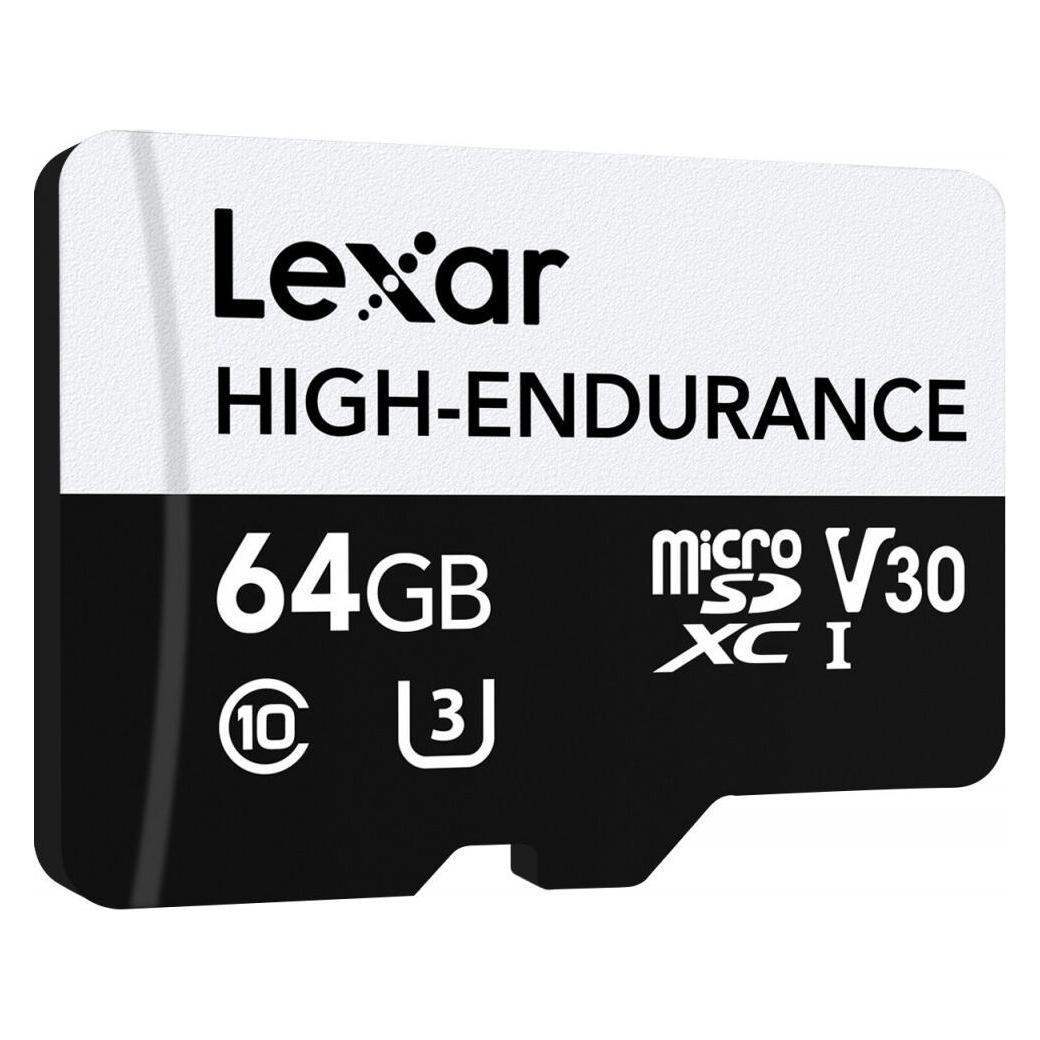 Lexar MEMORY MICRO SDXC 64GB UHS-I/LMSHGED064G-BCNNG (64 GB, microSDXC, U3, UHS-I) (LMSHGED064G-BCNNG)