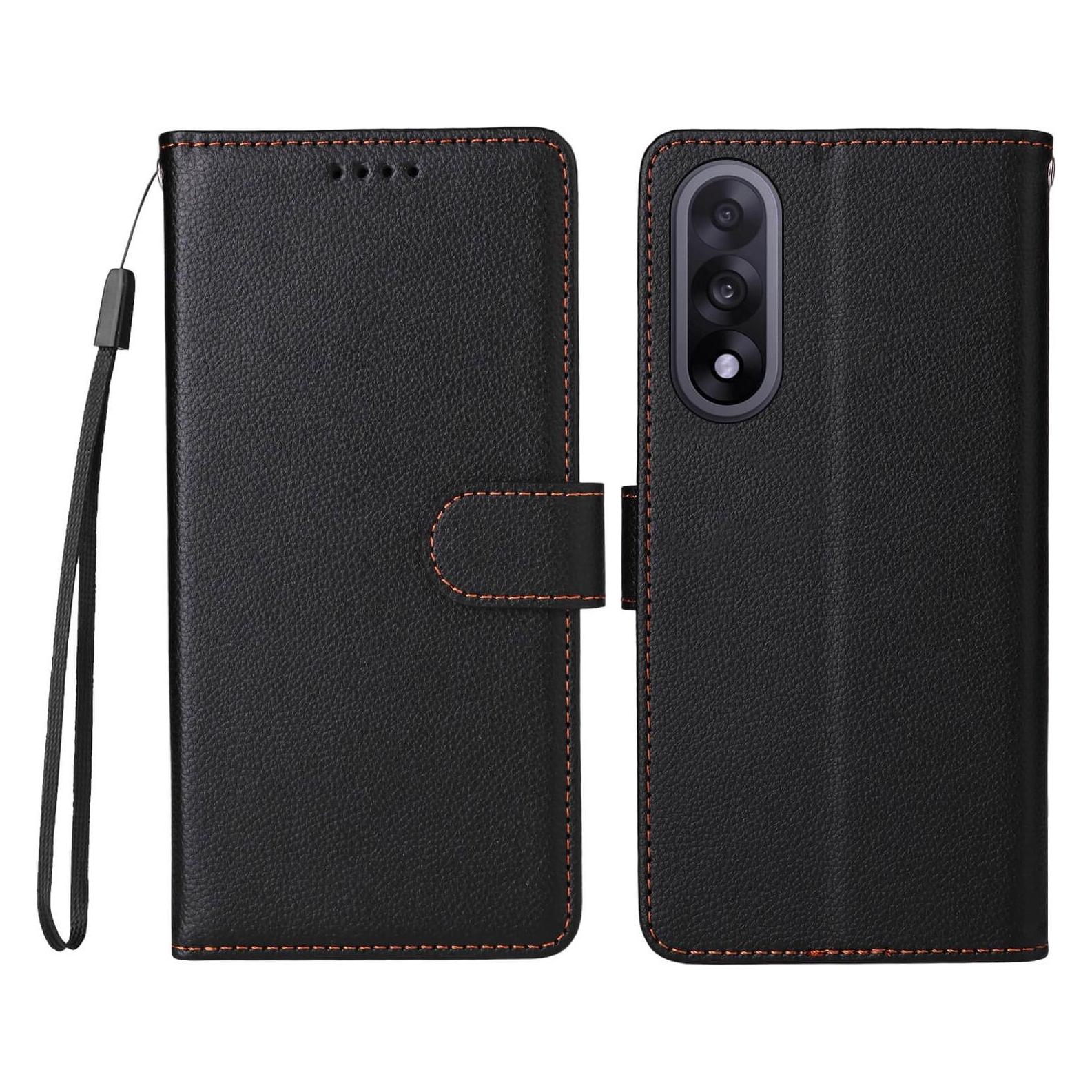 Cover-Discount OnePlus Nord 5 - Lederoptik-Hülle mit strukturierter Oberfläche (OnePlus Nord 5) (66373346)