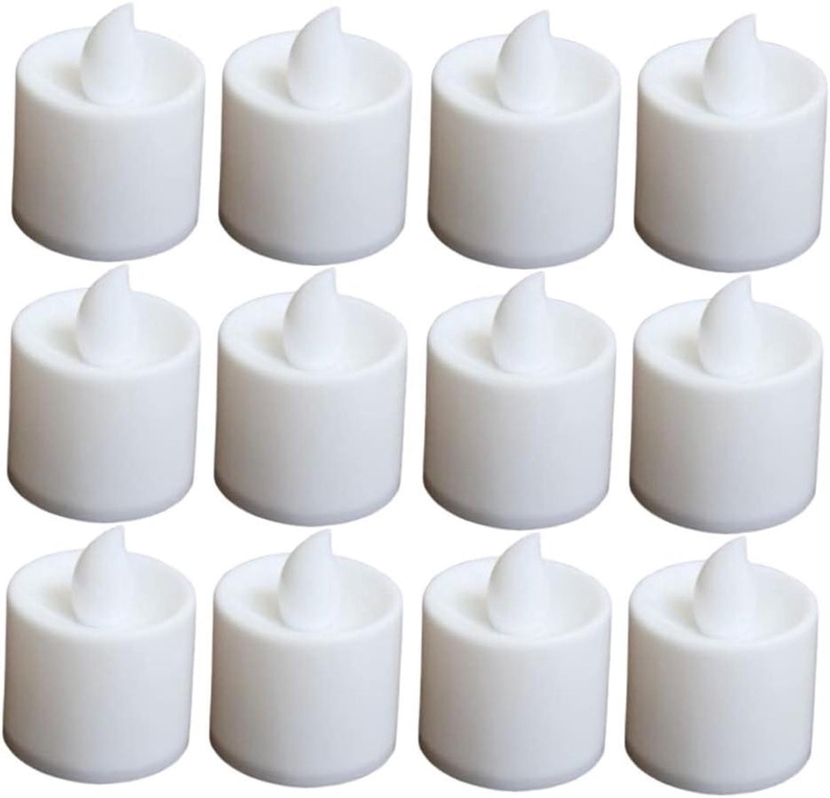 Set van 24 multi-color LED theelichtjes met veranderende kleuren voor decoratie