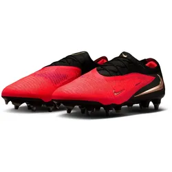 NIKE Phantom 6 Low Elite SG Stollen-Fußballschuhe 600 - bright crimson/blur-black 44
