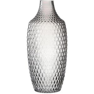Leonardo Vase 018679 Poesia, Glas, grau, Tischvase, bauchig, Höhe 30 cm