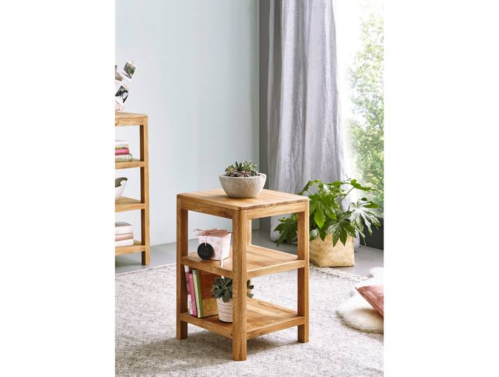 VERONA Regal, Material Massivholz, Wildeiche geölt, 60 cm