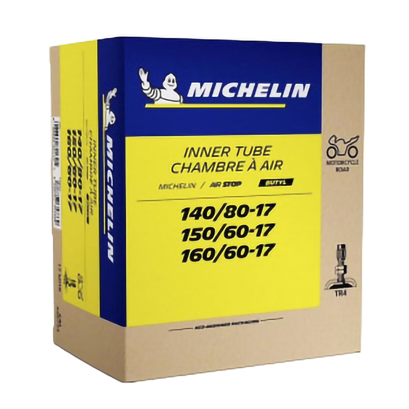 Chambre à air Michelin 140/80-17 valve droite