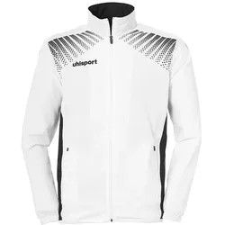 uhlsport GOAL Präsentationsjacke Kinder weiss/schwarz 128