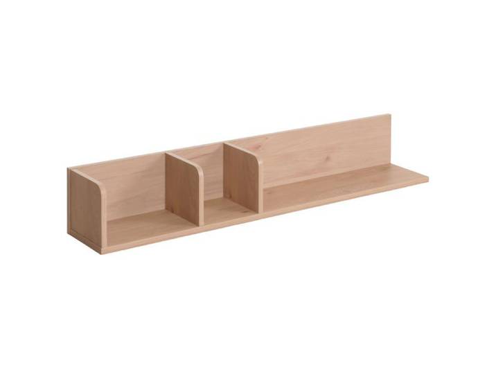 etagere murale suspendue etagere en bois 3 compartiments en bois de manguier beige 20x120x21 cm 04_0008684