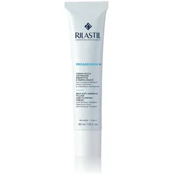 Rilastil, Gesichtscreme, Progression Plus Rich Anti-Wrinkle Cream with Collagen and Hyaluronic Acid 40ml (40 ml, Nachtcreme)