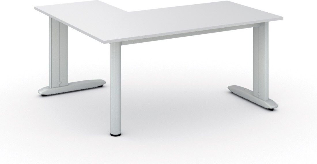 B2B Partner Büroschreibtisch PRIMO FLEXIBLE, 160x140 cm, weiß