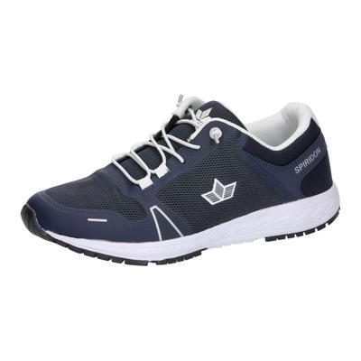 Sneaker LICO "Freizeitschuh Basildon", Herren, Gr. 37, Textil, blau, Synthetik, Schuhe Sneaker