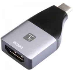 Techly Adapter USB-C M auf HDMI F 4Kx2K 30Hz (HDMI), Video Adapter, Schwarz