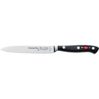 Premier Plus Allzweckmesser Wellenschliff, 13cm schwarz/silber