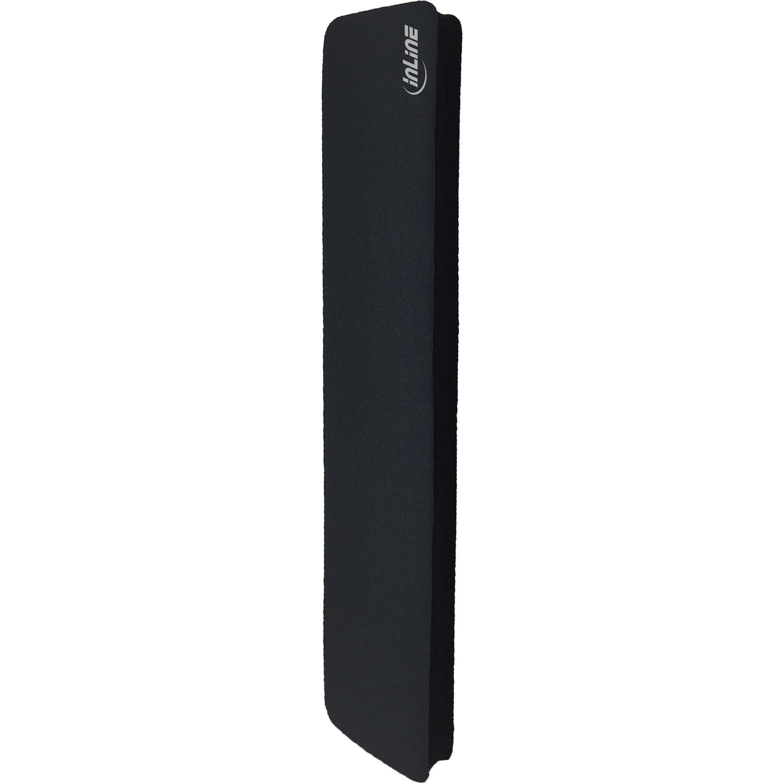 InLine® InLine Tastatur-Pad L, schwarz, Handballenauflage, 440x95x18mm 55454L