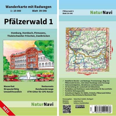 Pfälzerwald 1, Sonstige von , Naturnavi, 978-3-96099-103-8