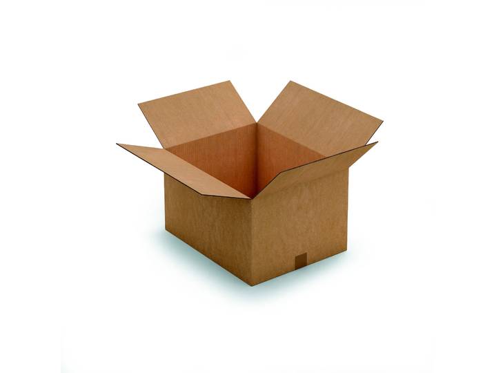 RAJA Caisse américaine carton double cannelure - L.50 x l.40 x H.30 cm - Kraft brun - Lot de 10